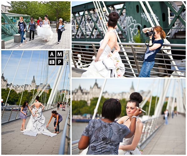 "Anneli Marinovich in London BRIDE Magazine Shoot"
