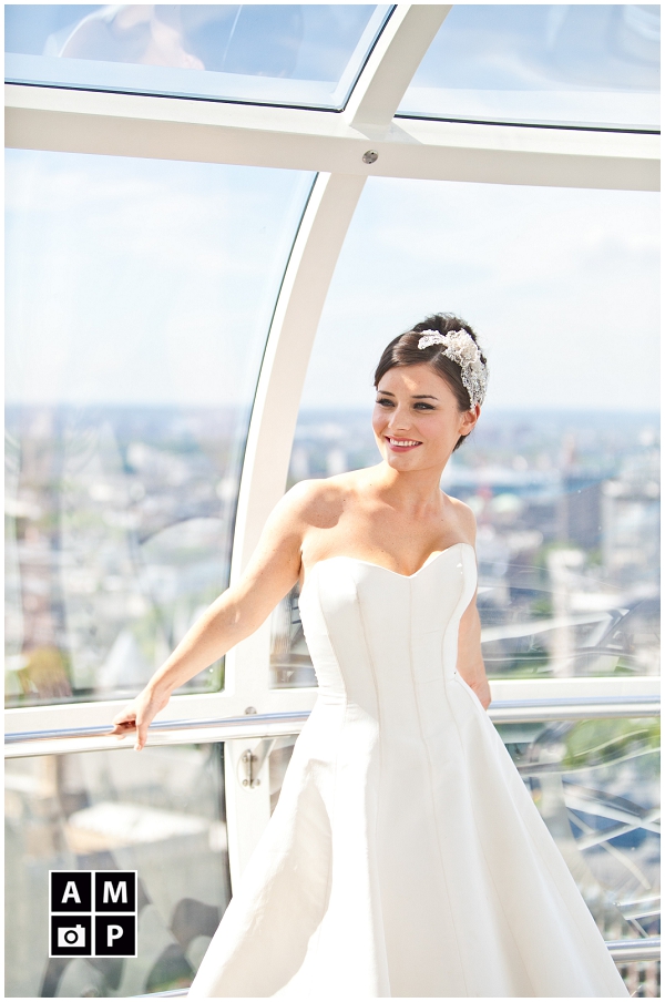 "Anneli Marinovich in London BRIDE Magazine Shoot"