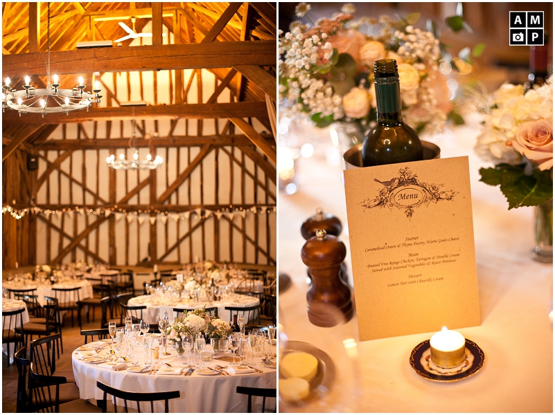"Scarlet-and-Violet-wedding-flowers-at-The-Olde-Bell-Tithe-Barn-Hurley"