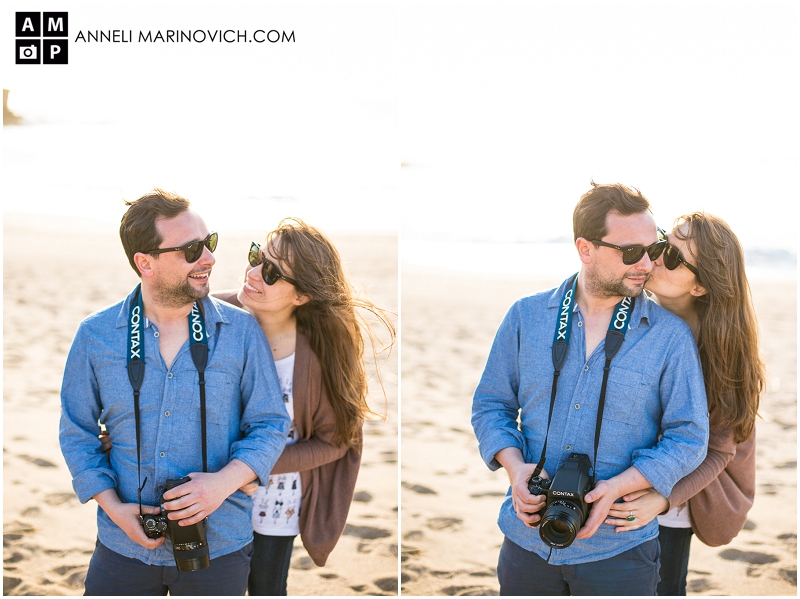 "Branco-Prata-fun-beach-couple-shoot"