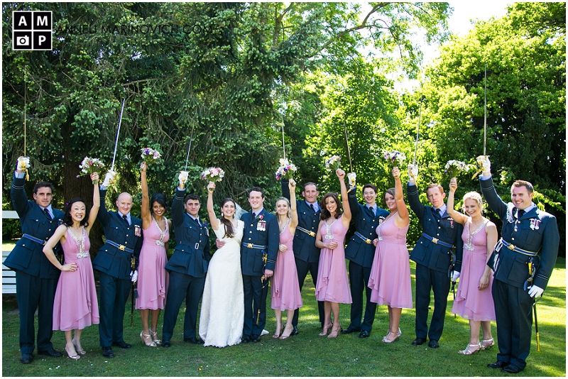 "wedding-party-with-sword-party"