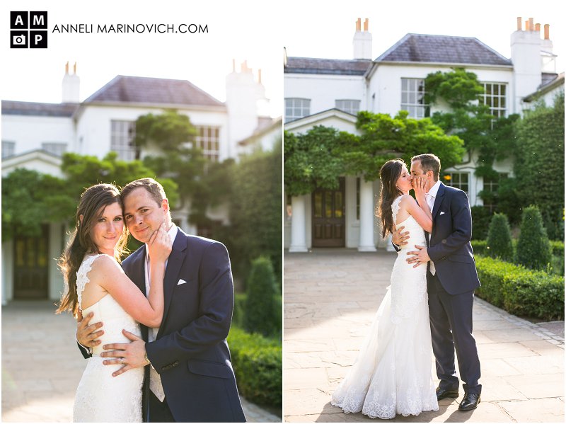 "Pembroke-Lodge-sunset-wedding-couple-photos"