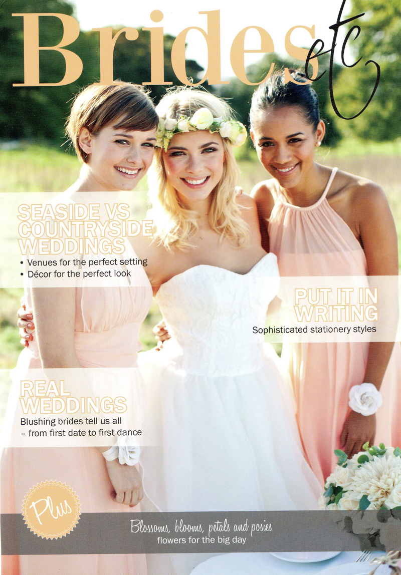 Cover Feature Brides Etc Magazine