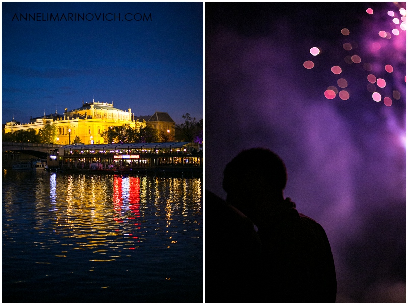 "fireworks-display-at-wedding-boat-party-Vltava-river-Prague"