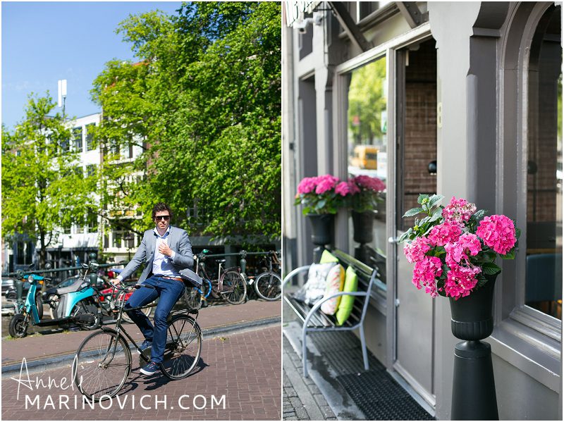 "Amsterdam-local-trendy-cyclist"