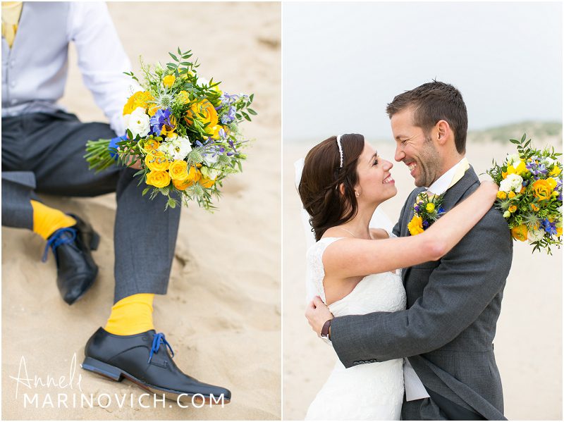 "colourful-beach-wedding-Cambersands"