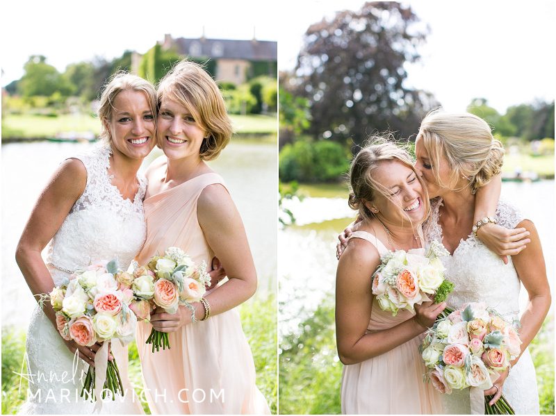 "beautiful-bride-with-bridesmaids-wearing-peach"
