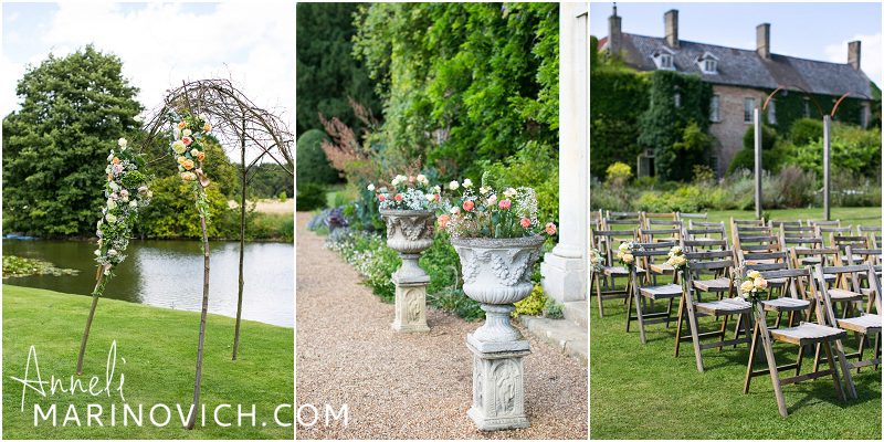 "Narborough-Hall-Gardens-outdoor-ceremony-floral-arch"