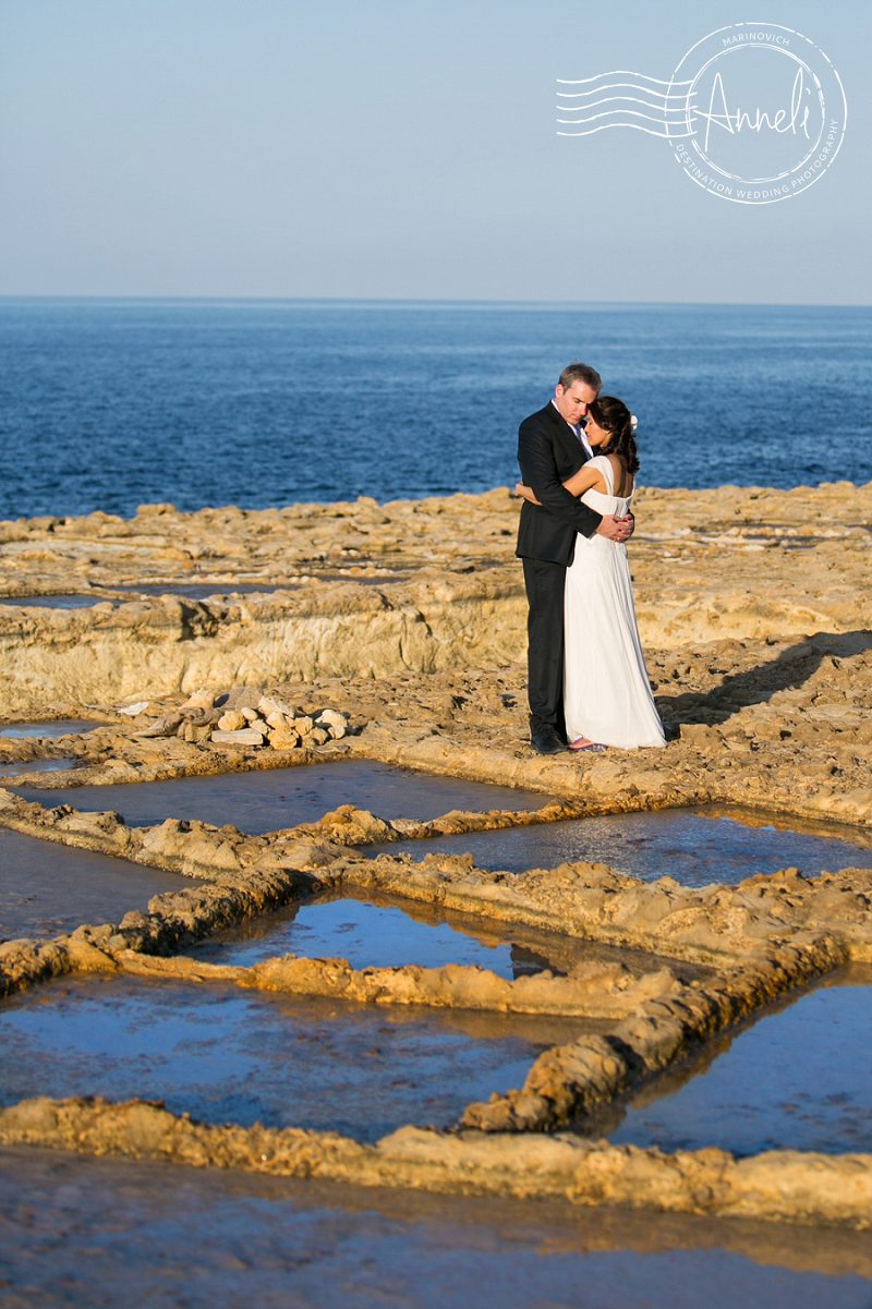 "Gozo-Saltpans-wedding-couple-photos"