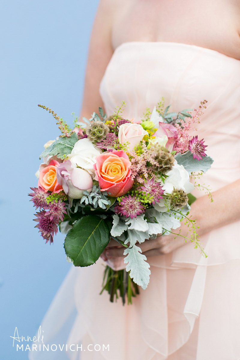 "Bridesmaids-vibrant-bouquet-Flower-Centre-Birmingham"