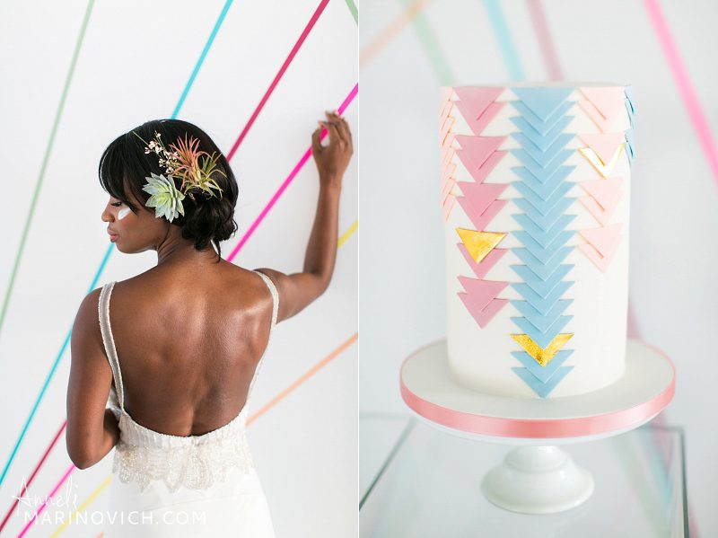 "Colourful-geometric-wedding-cake-for-the-modern-bride"