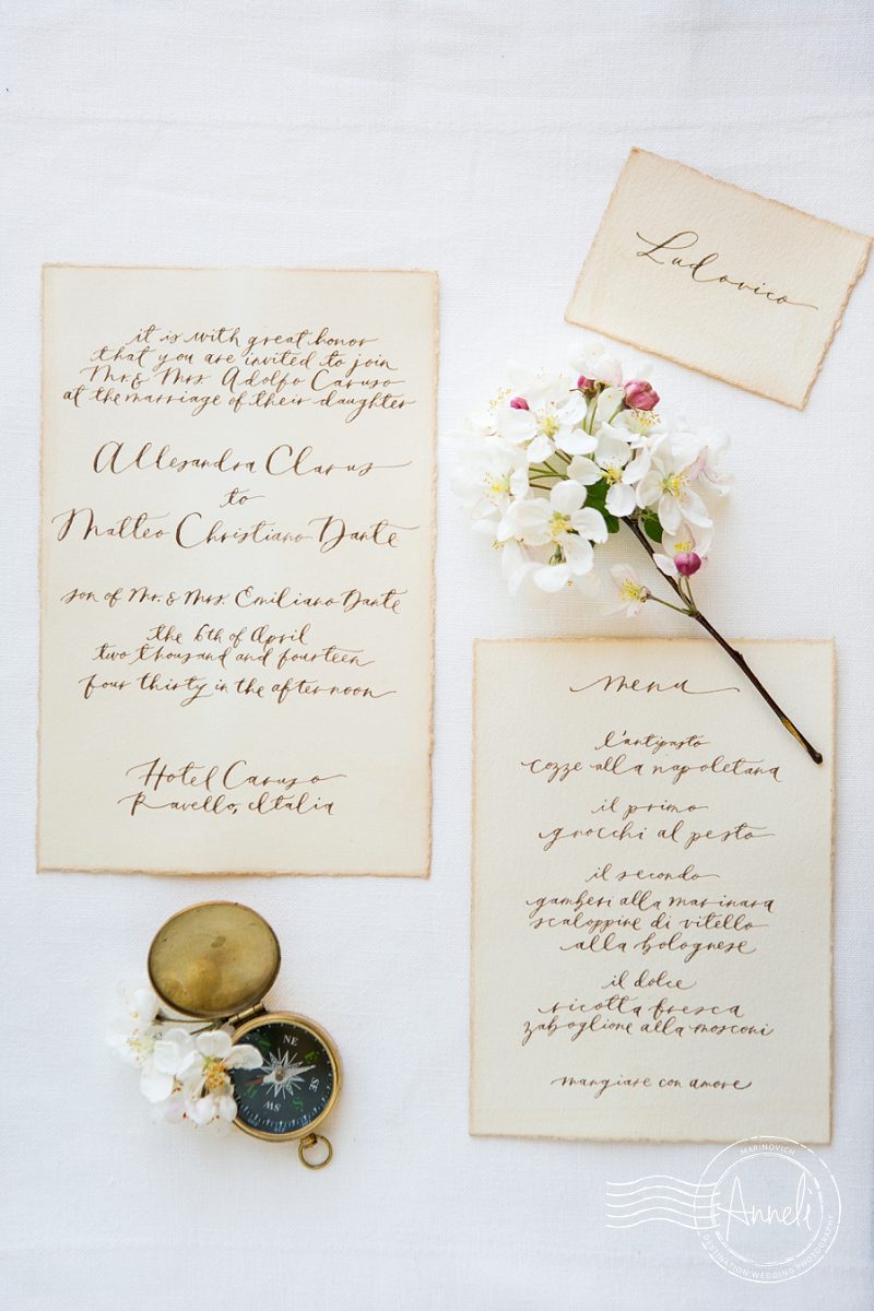 "Italy-inspired-calligraphy-for-a-rustic-wedding"
