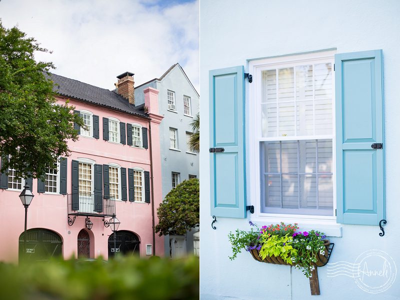 "Coastal-Charleston-pastel-coloured-houses"