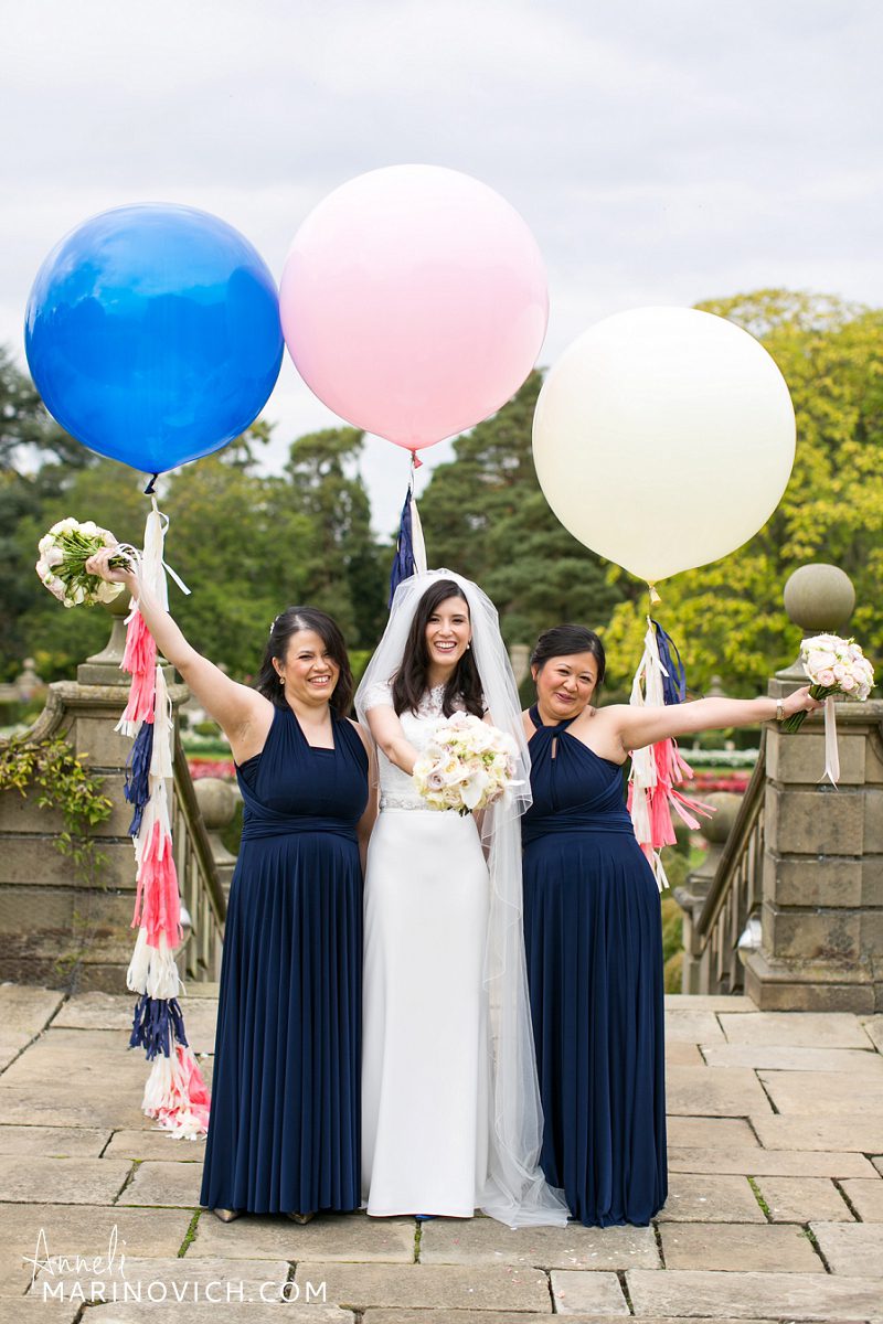"Bubblegum-Balloons-real-wedding-Fanhams-Hall-Anneli-Marinovich-Photography"