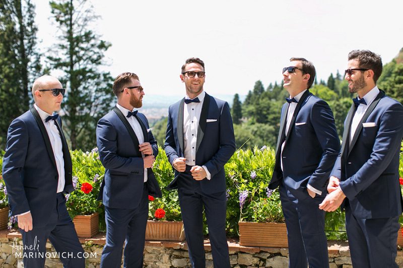 "Handsome-grooms-party-Tuscany-wedding-photography"