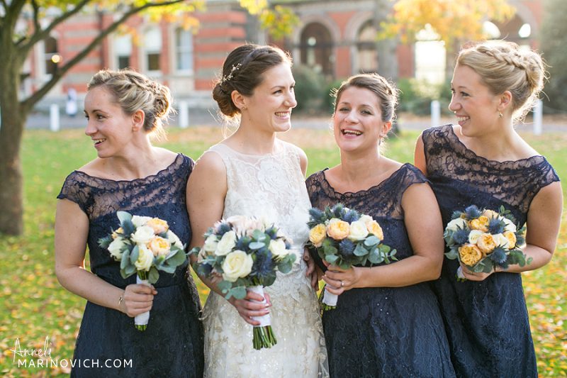 "Monsoon-bridesmaids-dresses-Dulwich-College-Wedding"