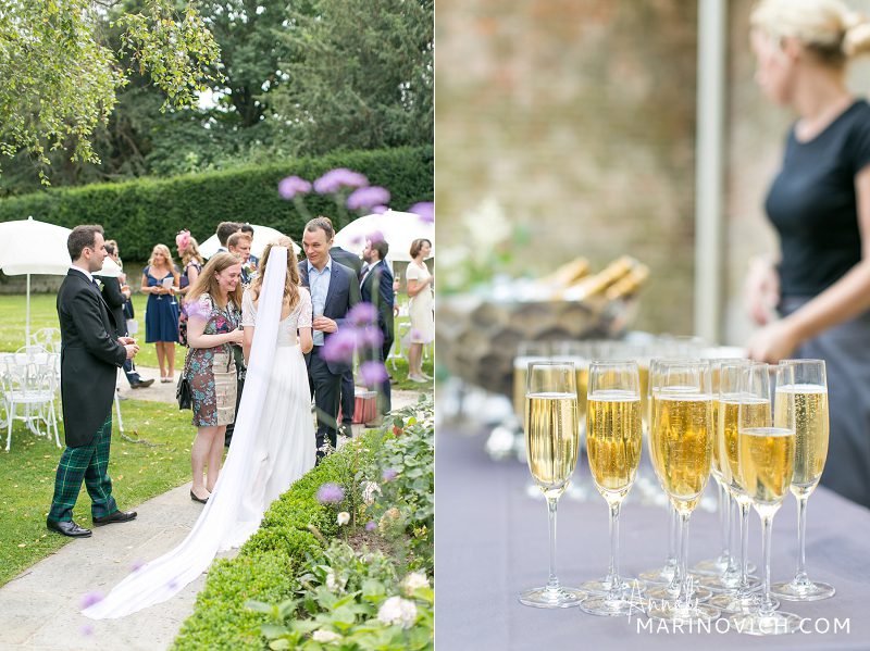 "Relaxed-outdoor-wedding-reception-Chiddingstone-Castle"