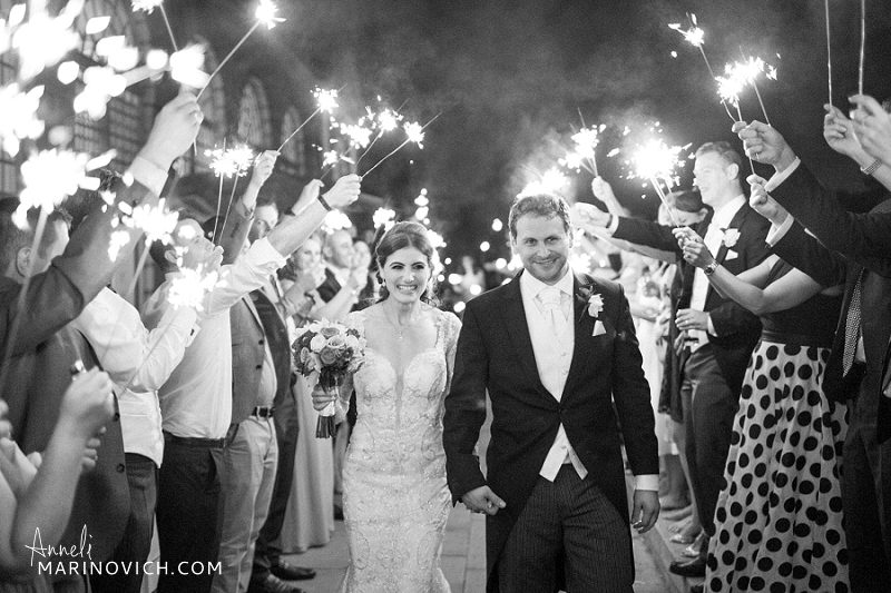 "Kew-Gardens-wedding-sparkler-exit-Anneli-Marinovich-Photography"