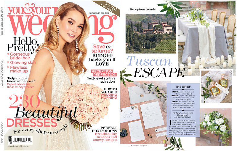 "Vignamaggio-Wedding-Featured-in-You-Your-Wedding-Magazine"