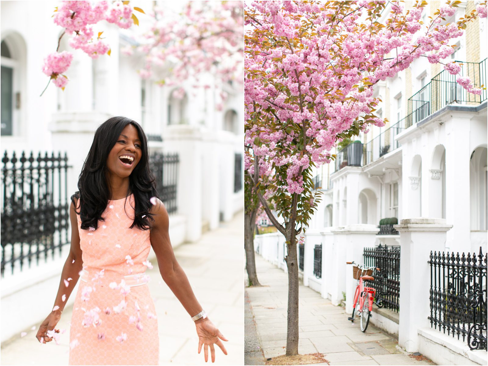 London cherry blossom photos