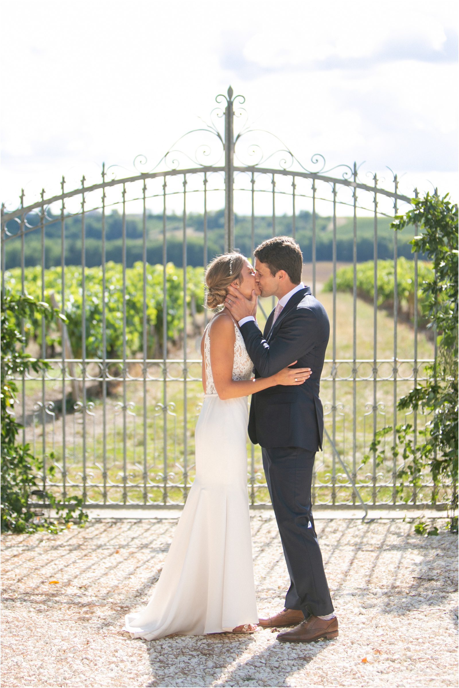 South of France outdoor wedding