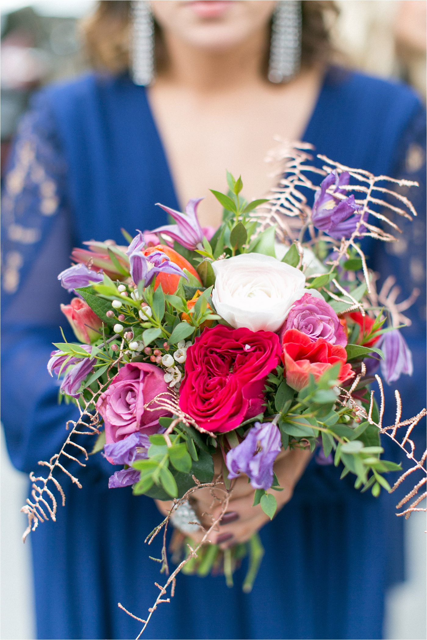 Sian Ryan design bridesmaids bouquets