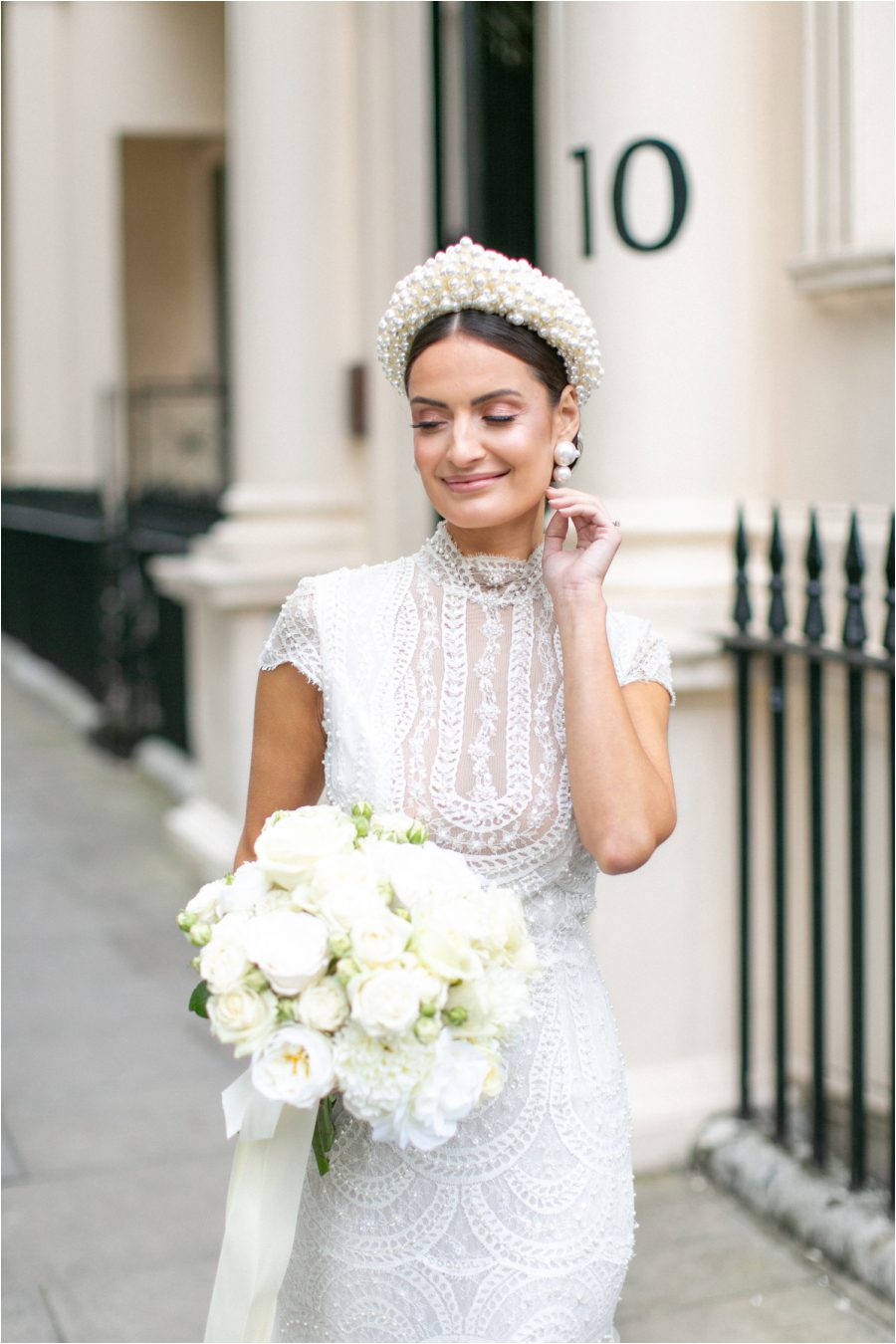 White on white wedding ideas for modern brides