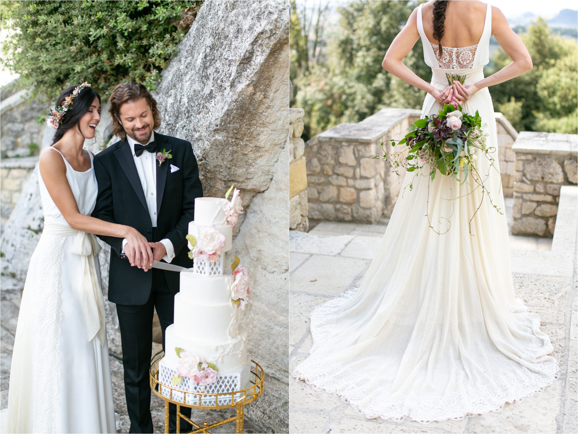 Tuscany intimate wedding inspiration