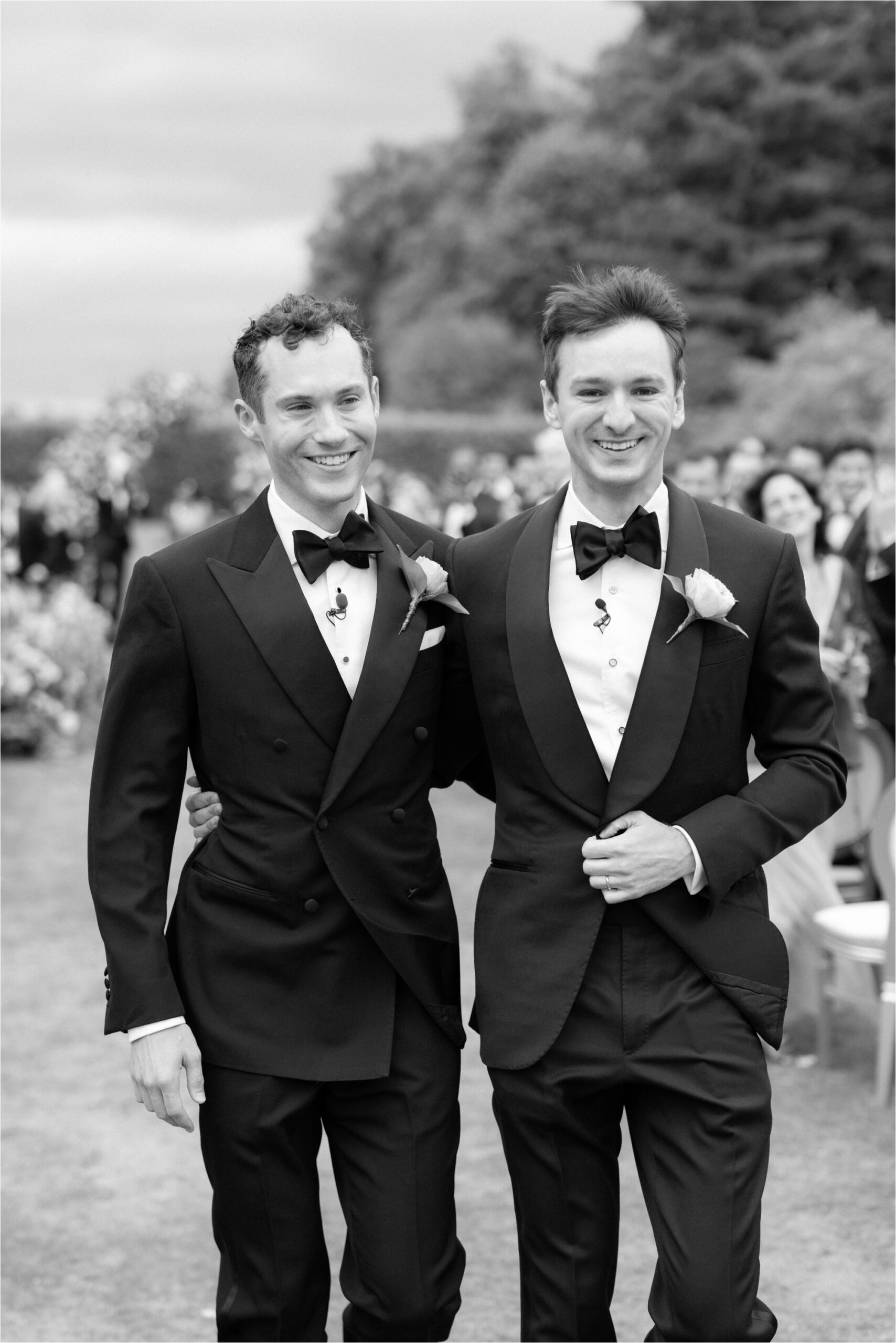 Two grooms get married at Blenheim Palace